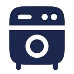 Washing Machine SVG Icon